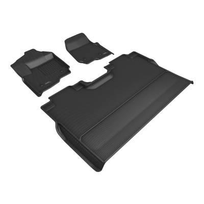 3D MAXpider - 3D MAXpider L1FR17801509 KAGU Floor Mat for F250/F350 Super Duty