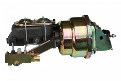 Leed Brakes - Leed Brakes 1K1A1 7" Dual Power Booster 1-1/8" Bore Master Disc/Drum Zinc