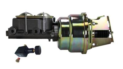 Leed Brakes - Leed Brakes 3K105 7" Dual Power Booster 1-1/8" Bore Master Adj. Valve Zinc