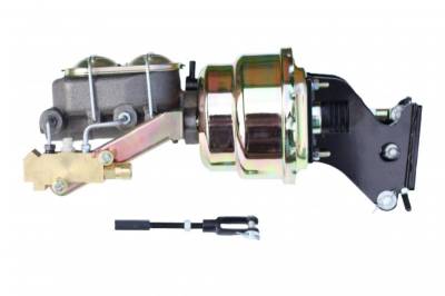 Leed Brakes - Leed Brakes 761A1 7" Dual Power Booster 1-1/8" Bore Master Disc/Drum Zinc