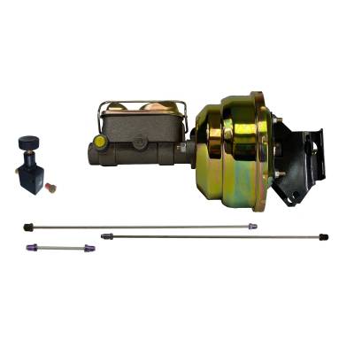 Leed Brakes - Leed Brakes PBKT2003-1 Power Hydraulic Kit w/brake lines & Adjustable Valve