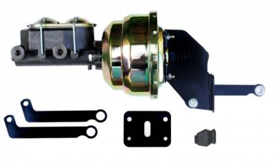 Leed Brakes - Leed Brakes A81 8" Dual Power Booster 1-1/8" Bore Master Zinc