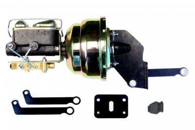 Leed Brakes - Leed Brakes A8471 8" Dual Power Booster 1" Bore Master Disc/Drum Zinc
