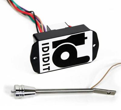 IDIDIT - IDIDIT 3100030140 Dimmer Kit Turn Signal Lever Polished Aluminum