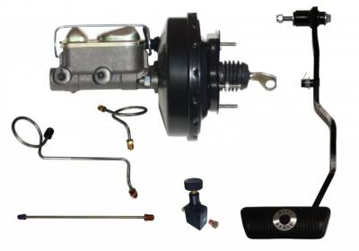 Leed Brakes - Leed Brakes FC0004HK Power Hydraulic Kit w/pre-Bent Lines Adj. Valve & Pedal
