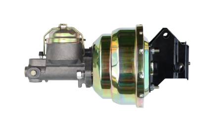 Leed Brakes - Leed Brakes G8C 8" Dual Power Booster 1" Bore Master Zinc