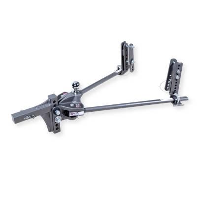 Husky Towing - Husky Towing 33301 Trunnion Bar 400-800 lb TW 8000 lb GTW w/Shank & 2" Ball