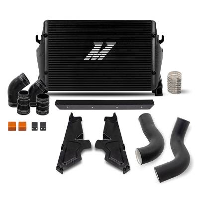 Mishimoto - Mishimoto MMINT-RAM-19KBKWBK Intercooler Kit Black for 19-24 RAM 6.7L Cummins