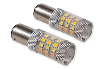 Diode Dynamics - Diode Dynamics DD0012P 1157 LED Bulb HP24 Dual-Color LED Cool White Pair
