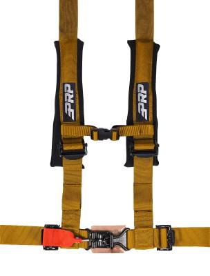 PRP - PRP SB4.2LL-GO 4-Point Harness 2" Belts Latch & Link for UTV