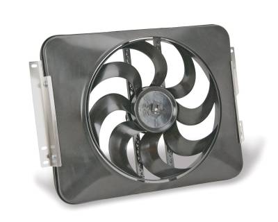 Flex-A-Lite - Flex-A-Lite 116680 485 Black X-Treme Electric Fan for 87-06 Jeep Wrangler YJ/TJ