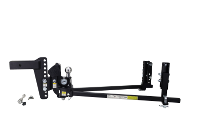 Weigh Safe - Weigh Safe TTHW8-2-KA TrueTow WDH 8" Drop 2" Shank 18500 GTW w/Hitch Pin Lock