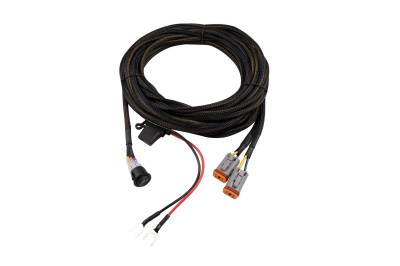 Diode Dynamics - Diode Dynamics DD4092 Light Duty Dual Output 3-Way 4-pin Wiring Harness