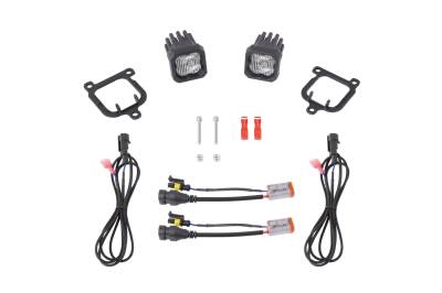 Diode Dynamics - Diode Dynamics DD7174 SSC1 LED Fog Light Kit 21-26 Ford Bronco Sport