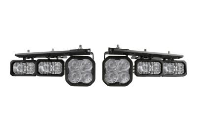 Diode Dynamics - Diode Dynamics DD7178 Stage Series Fog Pocket Kit White for 21+ Ford Bronco