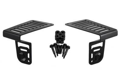 Diode Dynamics - Diode Dynamics DD6089 Cowl Mount LED Bracket Kit for 18-21 JL Wrangler/Gladiator