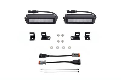 Diode Dynamics - Diode Dynamics DD7931 SS6 LED Stage Series Fog Light Kit for 24-26 Toyota Tacoma
