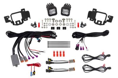 Diode Dynamics - Diode Dynamics DD7804 SSC1 LED Fog Light Kit for 23-26 Chevrolet Colorado