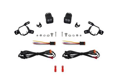Diode Dynamics - Diode Dynamics DD8038 SSC1 G3M Fog Light Bracket Kit White