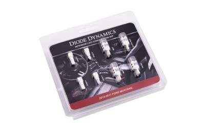 Diode Dynamics - Diode Dynamics DD0225 Interior Light Kit 15-17 Mustang Stage-1 Cool White
