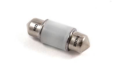 Diode Dynamics - Diode Dynamics DD0301S 31mm HP6 LED Bulb LED Red EACH
