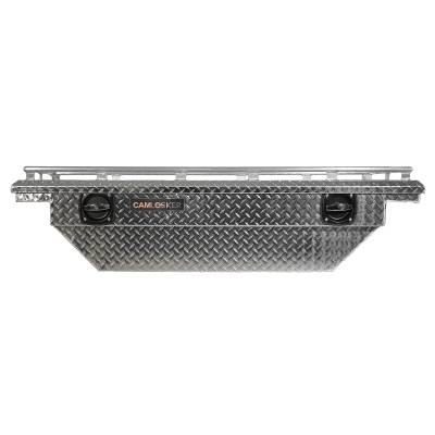 CamLocker - CamLocker S60LPBLRL Polished 60" Low Profile Tool Box w/Rail for Jeep Gladiator