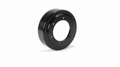 Fleece Performance - Fleece FPE-34659-BLK Fan Drive Pulley Black Finish for 13-18 Cummins 2500/3500