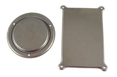 Auto Metal Direct - AMD W-899 Firewall Heater Delete Plate Set w/A/C for 67-74 Nova/Firebird