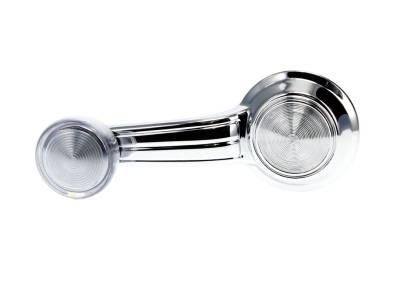Auto Metal Direct - AMD W-926A DR Window Crank w/Casting Num Blk Knob for 68-72 Chevy/GM C/K