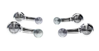 Auto Metal Direct - Auto Metal Direct W-928 FR/RR Window Crank Handle Clear Knob for 69 Chevy Camaro