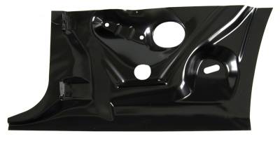 Auto Metal Direct - AMD W-956 RH Rear Inner Lower Half Panel Patch for 67-69 Camaro/Firebird