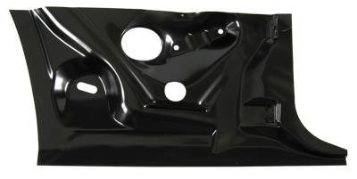 Auto Metal Direct - AMD W-957 LH RR In Low Half Quarter Panel Patch for 67-69 Camaro/Firebird