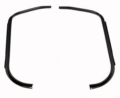 Auto Metal Direct - Auto Metal Direct W-965 Trunk Weatherstrip Gutter 2Pc