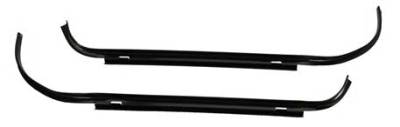 Auto Metal Direct - Auto Metal Direct W-965A Trunk Gutters 2Pcs for 68-72 Chevy Chevelle