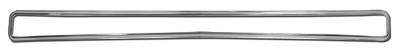 Auto Metal Direct - AMD X155-4067 Upper/Lower Grille Molding Anodized Aluminum for 67-68 Chevy C/K