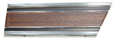 Auto Metal Direct - Auto Metal Direct X231-4069-3WR Rear Lower Fender Molding Woodgrain