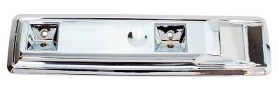 Auto Metal Direct - AMD X529-1466-13 FR Chrome Armrest Base 9" Pad for 66-70 Dodge/Ply B-Body