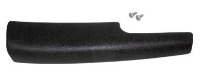 Auto Metal Direct - Auto Metal Direct X529-1471-L Door Front Armrest Pad Black for 71-74 Plymouth