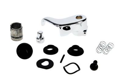 Auto Metal Direct - AMD X561-4080-BL LH Vent Window Handle w/Black Knob for 89-91 Chevy/GMC