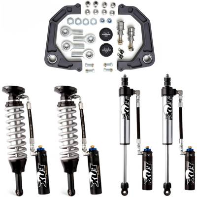 Camburg - Camburg CAM-310131-K KINETIK Performance Lift Kit w/FOX 2.5 Factory DSC