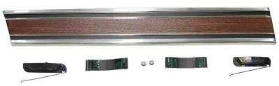 Auto Metal Direct - AMD X731-4069-26WR RH FR Lower Bed Molding Woodgrain for 73-80 Chevy/GMC