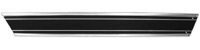 Auto Metal Direct - AMD X731-4069-38BL LH Rear Lower Bed Molding Blk for 69-72 Chevy/GMC C/K