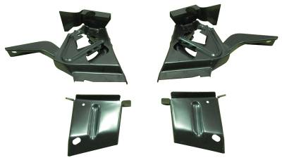 Auto Metal Direct - Auto Metal Direct X852-3567-P Deck Lid Hinge Bracket 4PC Set