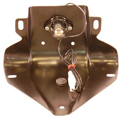 Auto Metal Direct - Auto Metal Direct X945-4060 RR License Plate Bracket w/Lamp for 60-66 Chevy/GMC