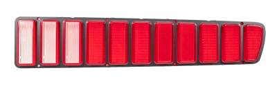 Auto Metal Direct - Auto Metal Direct X951-2673-1R RH Taillight Lens w/o Silv Trim for 73-74 Charger