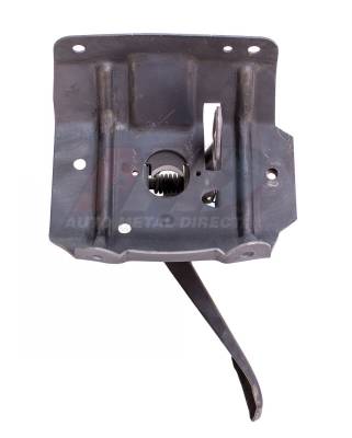 Auto Metal Direct - Auto Metal Direct W-432 Hood Release Assembly for 69 Chevy Camaro