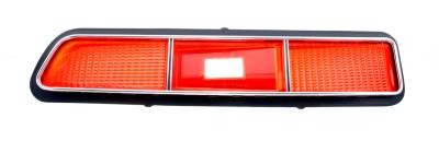 Auto Metal Direct - Auto Metal Direct W-484 LH Taillight Lens for 69 Chevy Camaro