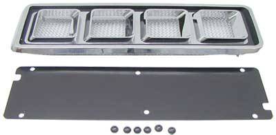 Auto Metal Direct - Auto Metal Direct W-485 Hood Grille Insert