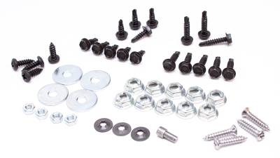 Auto Metal Direct - Auto Metal Direct W-491 Console Hardware Kit 47Pcs for 68-69 Chevy Camaro