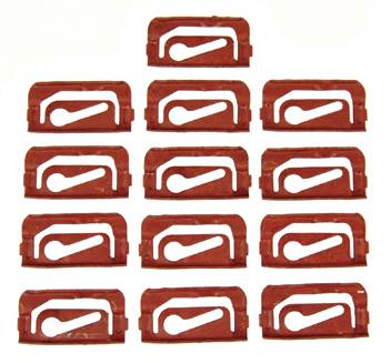 Auto Metal Direct - Auto Metal Direct W-526 Windshield Molding Clips 13Pc for 67-69 Camaro/Firebird